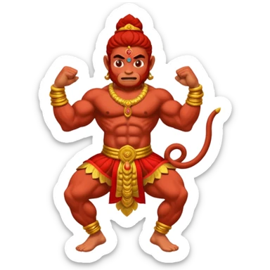 Hanuman ji sticker