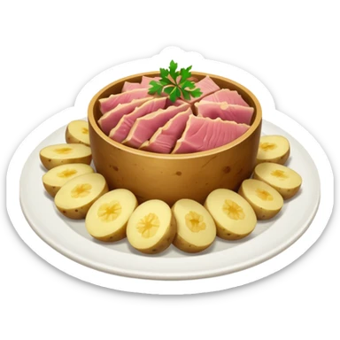 Tunfisk med poteter sticker