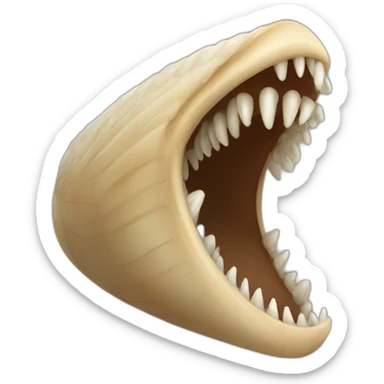 dune sandworm mouth sticker