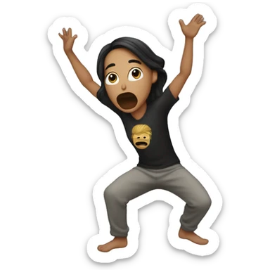 me doing the seuhmateuhmawahauwha dance in the middle of someone farting sticker