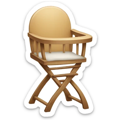 Baby high chair  sticker