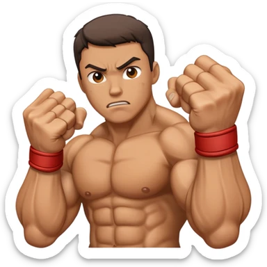 geballte fäuße  sticker