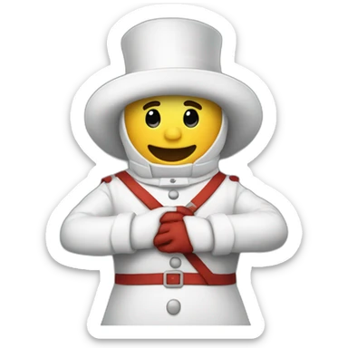 Bonhomme qui fait caca sticker