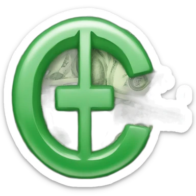 dollars symbol sticker