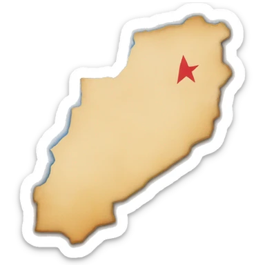 morocco map sticker