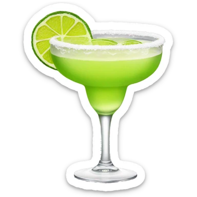 Extra large margarita sticker