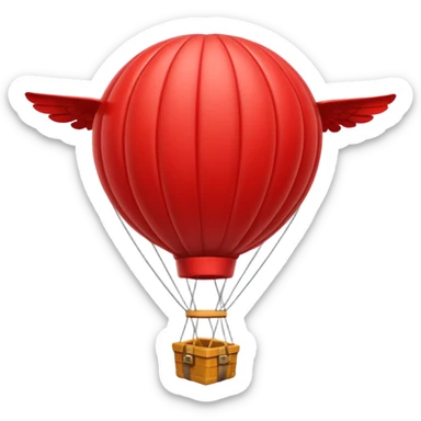 Globo aerostático  sticker