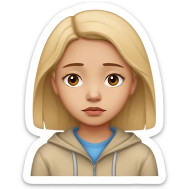 𝑼𝒎𝒂 𝒎𝒆𝒏𝒊𝒏𝒂 𝒒𝒖𝒆 𝒅𝒆𝒎𝒐𝒏𝒔𝒕𝒓𝒂 𝒑𝒓𝒐𝒇𝒖𝒏𝒅𝒂 𝒕𝒓𝒊𝒔𝒕𝒆𝒛𝒂 𝒆 𝒔𝒐𝒍𝒊𝒅𝒂𝒐 sticker