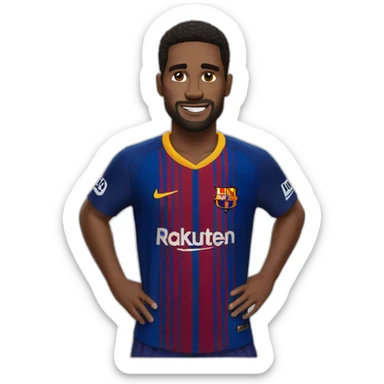 Barça sticker