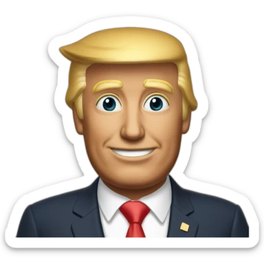 donald trump boulanger sticker
