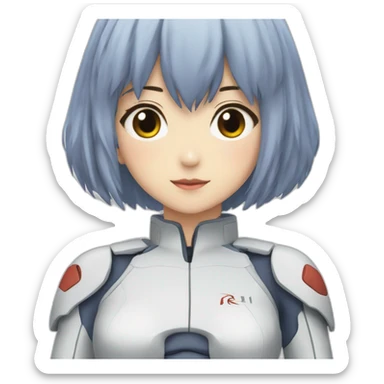 Rei Ayanami sticker