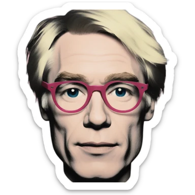 andy warhol sticker