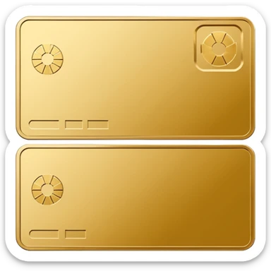 Star wars credits currency like a card sticker