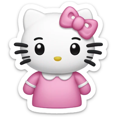 Hello kitty  sticker