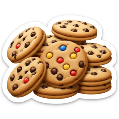 Google cookies sticker