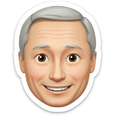 Putin smile sticker