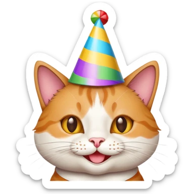 can you create different emojis of cat with funny hats sticker