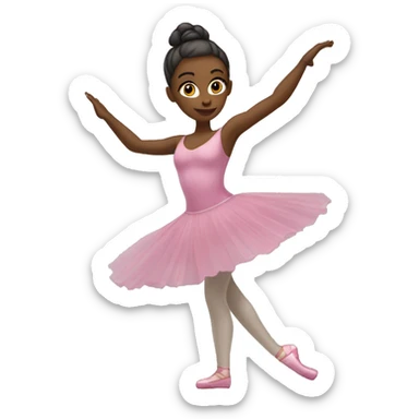 Bailarina de danza urbana sticker