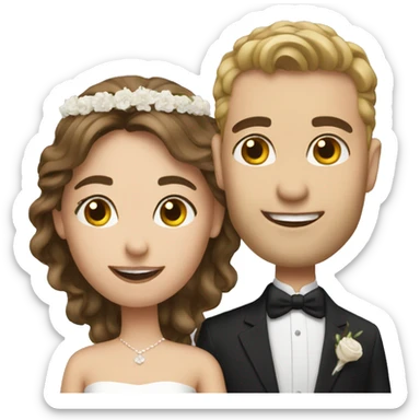 wedding  sticker