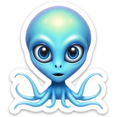 Alien lifeform sticker