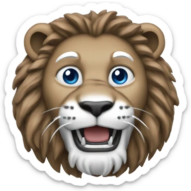 Detroit lion  sticker
