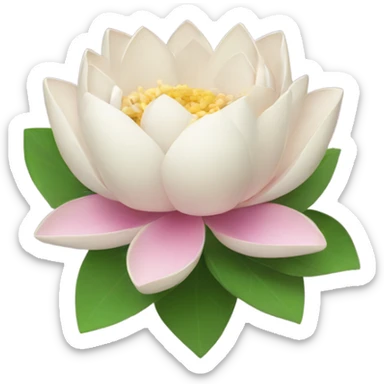 lotus bouquet  sticker