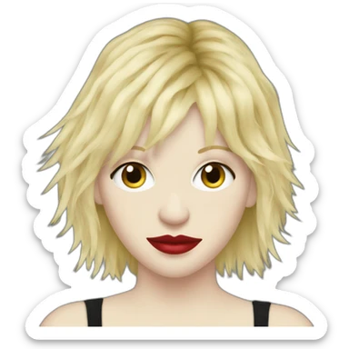 Courtney love  sticker