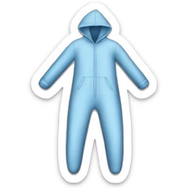 Footed pajamas sticker