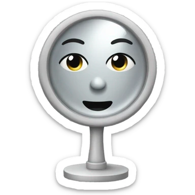 Mirror  sticker