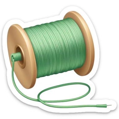 Light green Thread sticker