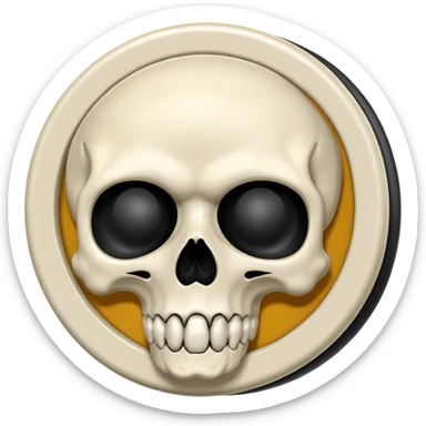 Skull Yo-Yo sticker