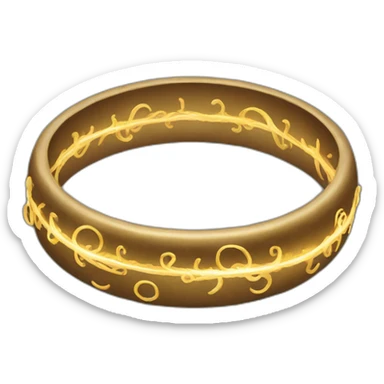 the one ring sticker