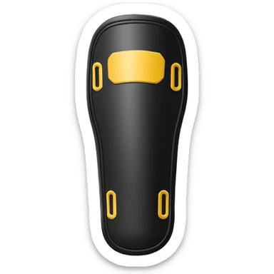 shin pad sticker