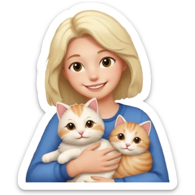 animal cat lover sticker