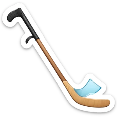 Hockey goalie stick sticker
