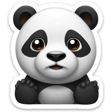 Panda sticker