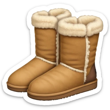 Give me some uggs and make them small sticker