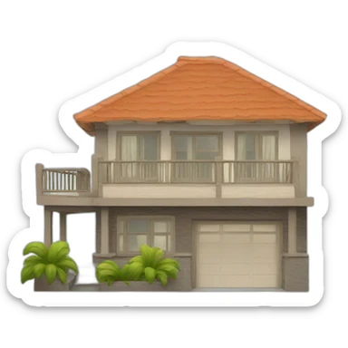 bungalow sticker