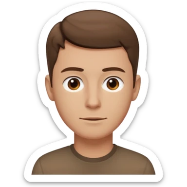 Neil Fanning with brown shirt sticker