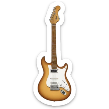 Taylor swift guitar sticker