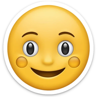 Make it a sideways facing emoji also 2d sticker