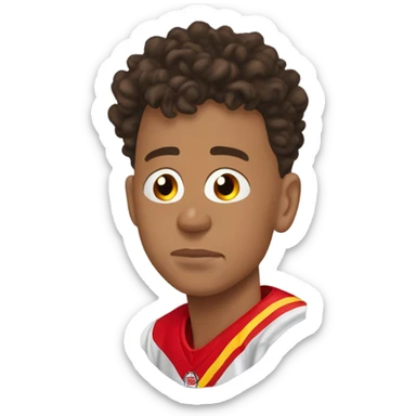 Patrick Mahomes sobbing sticker