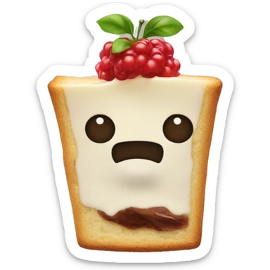 bizcocho de membrillo sticker