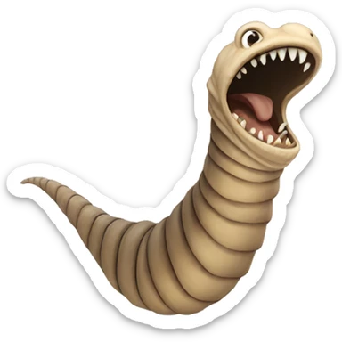 sandworm from new worl sticker
