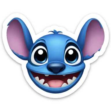 Stitch sticker
