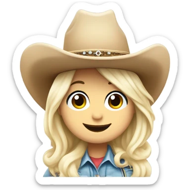 dolly parton with a cowboy hat giving a thumbs up sticker