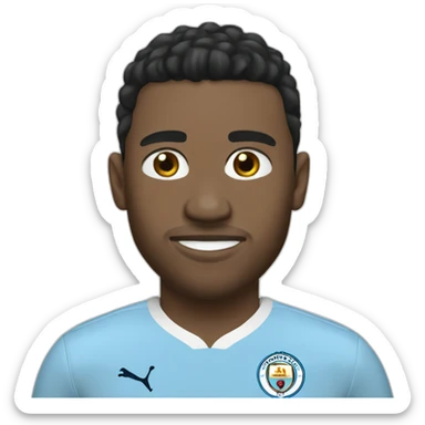manchester city player sticker