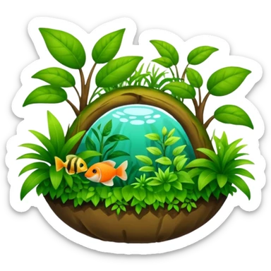 biodiversity without animals sticker