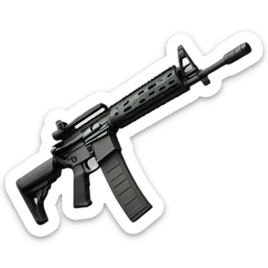 Ar15 rifle  sticker