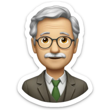 Hungarian physicist sticker